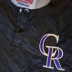 Vintage baseball windbreaker